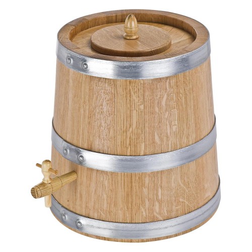 French Oak Wooden Vinegar Barrel 10l