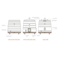 French oak fermentation vat 10 HL – 60 HL