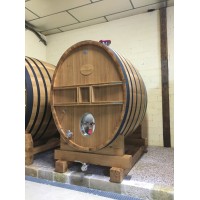 Foudre ovale pour la fermentation ou l'élevage des vins - Chêne Français 10 HL – 60 HL