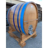 Foudre ovale pour la fermentation ou l'élevage des vins - Chêne Français 10 HL – 60 HL