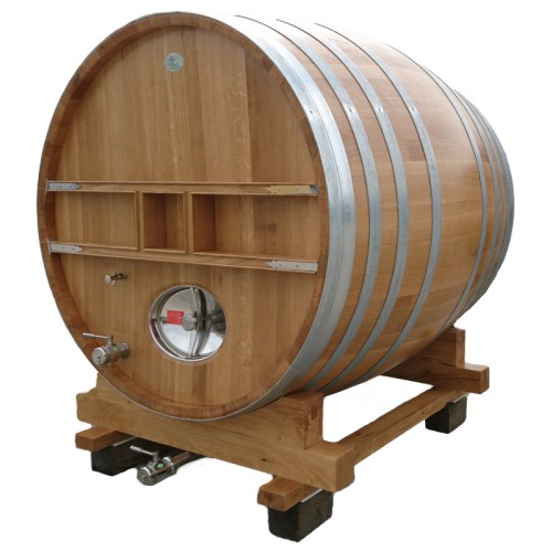 French oak round foudre for fermentation or wine aging 10 HL – 80 HL
