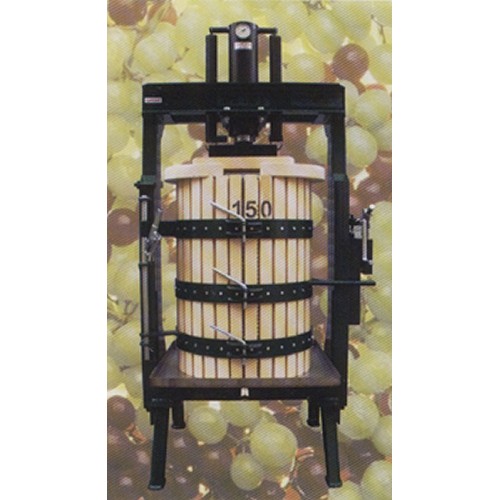 Hydraulische Obstpresse VPH 100 l – 300 l – Weinpresse