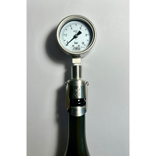 Aphrometer für Sekt / Schaumwein 0/10 Bar