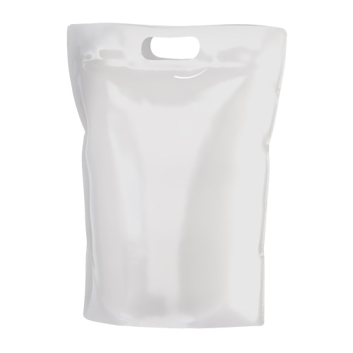 5l “Stand up Pouch” juice bag, white - 250 pcs. (box)