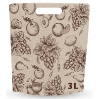 Standbodenbeutel “Stand up Pouch” 3l, MULTIFRUIT - 150 Stk. (Karton)