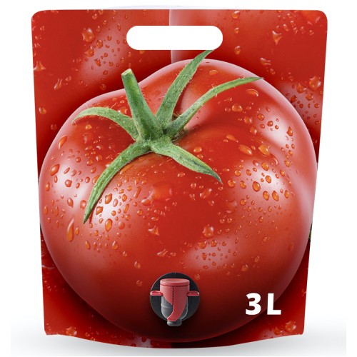 3l “Stand up Pouch” juice bag, TOMATO - 150 pcs. (box)