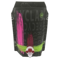 3l “Stand up Pouch” juice bag, BLACK AND COLORS - 240 pcs. (box)
