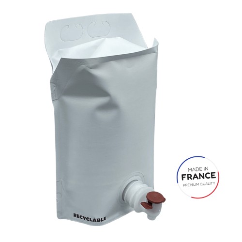 3l “Stand up Pouch” juice bag RECYCLABLE - 240 pcs. (box) 
