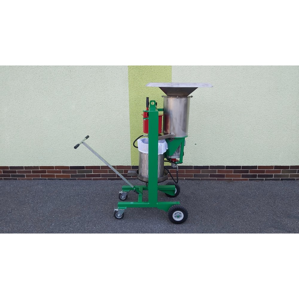 HAMACH BUGGY30 Combi Press for Paper, Plastic Film and Cans up to 30 litres  - CROP