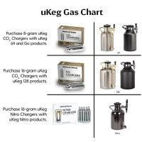 Dzērienu gāzēšanas iekārta GrowlerWerks uKeg™
