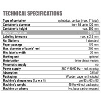Bottle labelling machine ET12/01