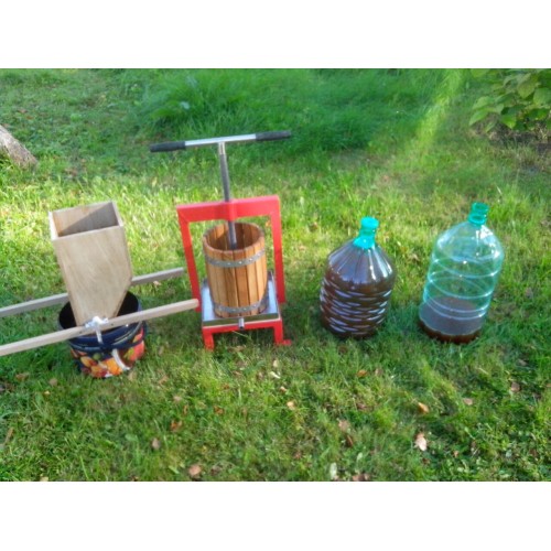 Fruit grinder for a drill DS-1 - grape crusher