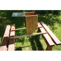 Fruit grinder for a drill DS-1 - grape crusher
