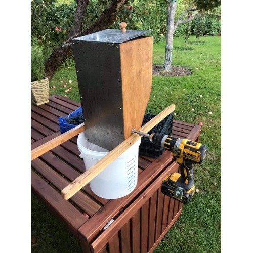 Fruit grinder for a drill DS-2 - grape crusher