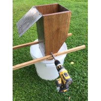 Fruit grinder for a drill DS-2 - grape crusher