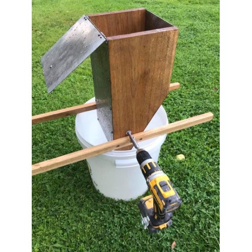Fruit grinder for a drill DS-2 - grape crusher