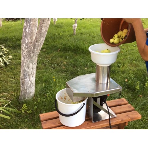 Mulino macina per frutta elettrico ES-055 - Pigiatrice per mele