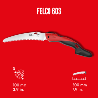 Seghetto FELCO 603 Richiudibile, 20 cm