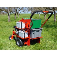 Maszyna do zbierania jabłek, owoców OB 40 – przemysłowych zbieracz do spadów, orzechów