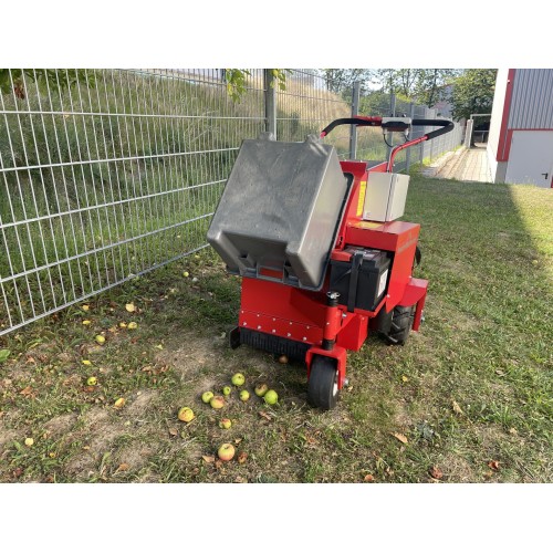 Fallen apple harvesting machine OB 40 – fruit picking machine for pears, walnuts, chestnuts