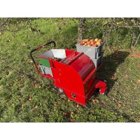 Maszyna do zbierania jabłek, owoców OB 70 – przemysłowych zbieracz do spadów, orzechów