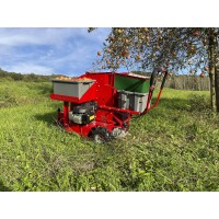 Fallen apple harvesting machine OB 50 – fruit picking machine for pears, walnuts, chestnuts