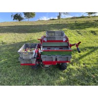 Maszyna do zbierania jabłek, owoców OB 80 hydro – przemysłowych zbieracz do spadów, orzechów