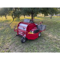 Fallen apple harvesting machine OB 80 hydro – fruit picking machine for pears, walnuts, chestnuts