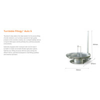 Semi-automatic bottle filling machine FILLOGY® Liquid S