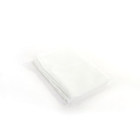 Tecido filtrante (leveduras, borras, polpa), peso 140 g/m², largura 155 cm. 100% poliéster