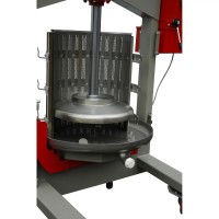 Prensa para uva hidráulica O.F.B. INOX 69 l – 477 l, para manzana, frutas
