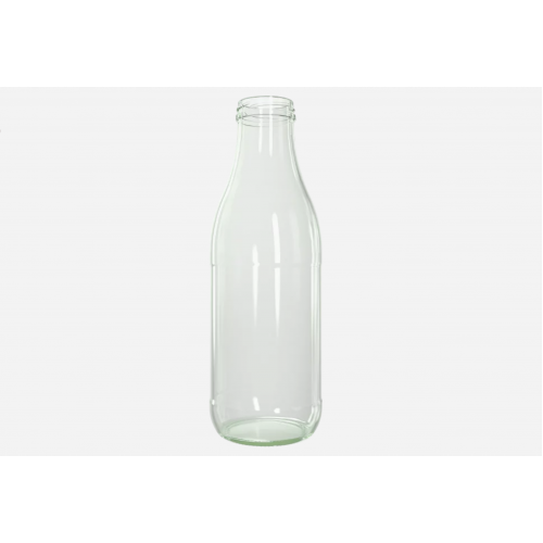 Stiklinis sulčių butelis 1000ml (1l), TO-43 - 1183 vnt.
