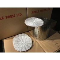 Filtering diaphragm for fruit press without central hole ⌀30-90 cm (100% Polypropylene)