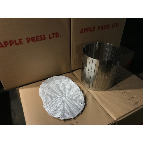 Filtering diaphragm for fruit press without central hole ⌀30-90 cm (100% Polypropylene)