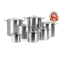 Edelstahltopf zur Saftpasteurisierung 24 l (AISI 304)