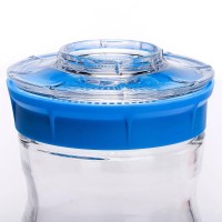 Kefirko-Glassystem (1400 ml) zur Herstellung von Kefir (Milchkefir, Wasserkefir)