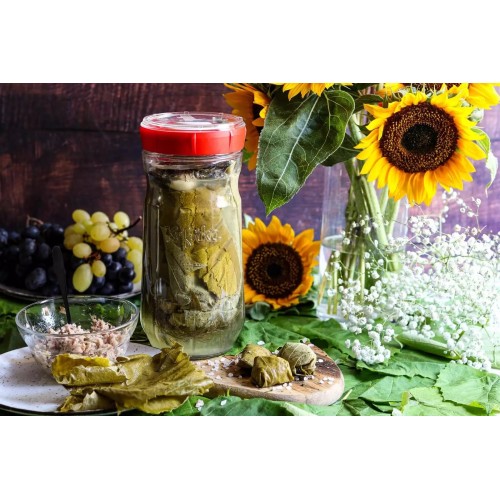 VEGGIE Fermenter - Bocal en verre 1400ml pour lacto-fermentation de légumes et fruits