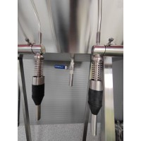 Nalewarka grawitacyjna do butelek szklanych do wina, soku, cydru L-INOX