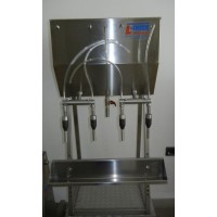 Nalewarka grawitacyjna do butelek szklanych do wina, soku, cydru L-INOX