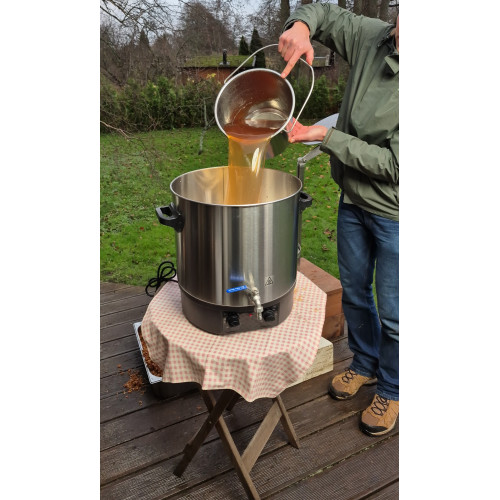 Elektrischer Pasteurisierer für Saft (40 l) – Pasteurisiertopf