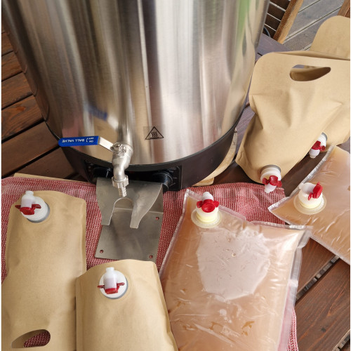 Elektrischer Pasteurisierer für Saft (40 l) – Pasteurisiertopf