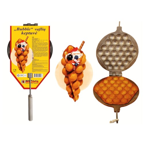 Вафельница для гонконгских вафель (Bubble Waffle) MIGIRIS - Сковорода для пузырчатых вафель