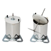 Fruit crusher for a drill DON 20 – apple mill, grape crusher / Pulpmaster with Bucket