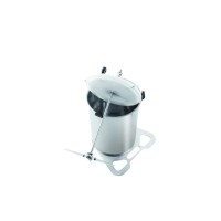 Fruit crusher for a drill DON 20 – apple mill, grape crusher / Pulpmaster with Bucket