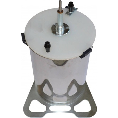 Fruit crusher for a drill DON 20 – apple mill, grape crusher / Pulpmaster with Bucket