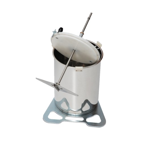 Fruit crusher for a drill DON 20 – apple mill, grape crusher / Pulpmaster with Bucket