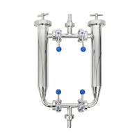 Saftfilter: Eckrohrsieb-Kombination Grobfilter 