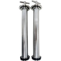 Stainless steel mechanical double juice filter