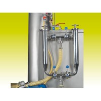 Stainless steel mechanical double juice filter