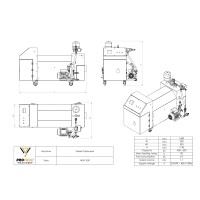 Pastorizzatore diesel/gas per succo HEAT 500